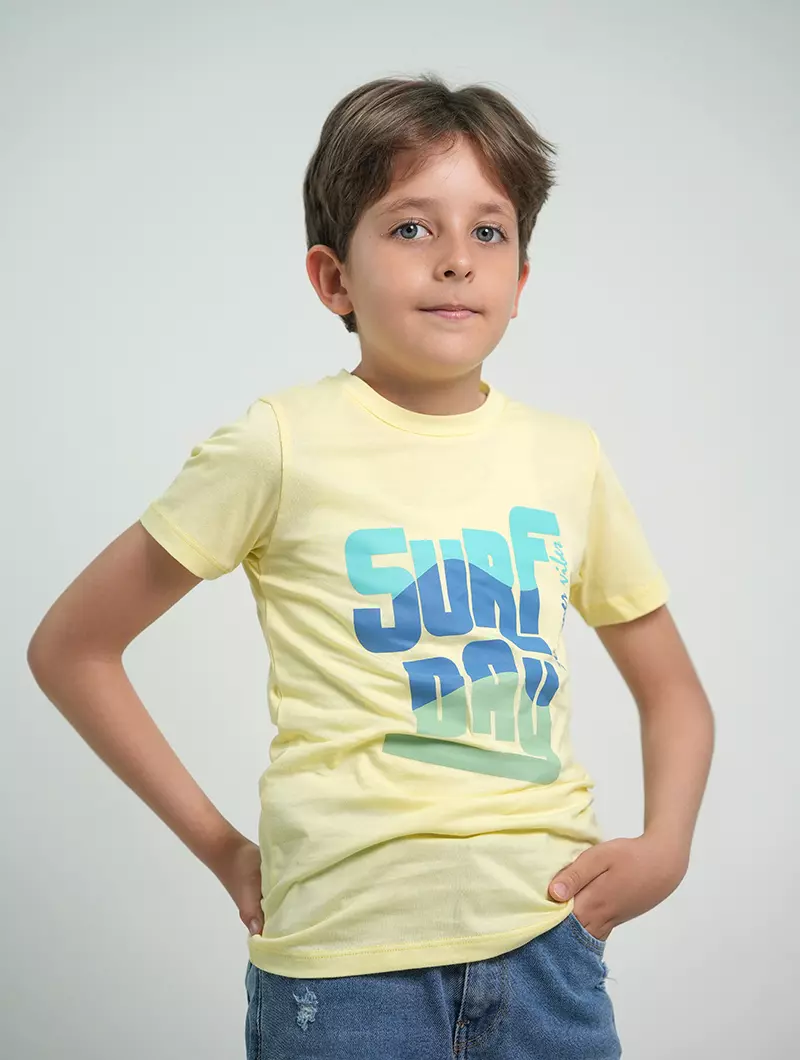 T-shirt motifs graphiques garçon